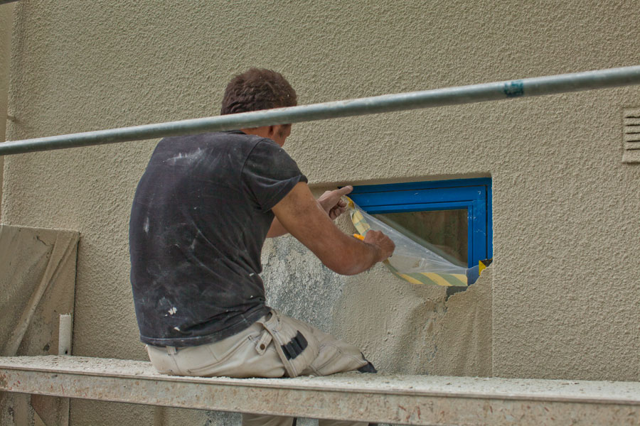 Fasadmålning BRF Klyvaren i Västerås | Måleriföretag från Ingarö & Värmdö