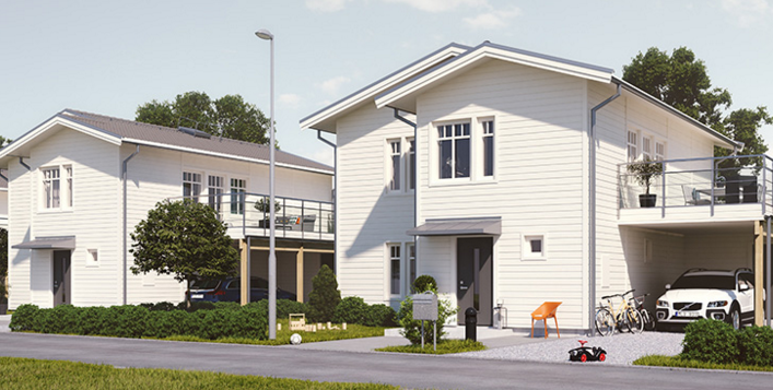 Nybyggnation & Måleriuppdrag av villor i Kolartorp i Huddinge | Måleriföretag från Ingarö & Värmdö